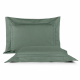 Roupa de Cama Lençol Queen Pádua 400 Fios Egípcio 100% Algodão Bordado Ponto Ajour 03 Peças - Verde