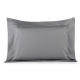 Roupa de Cama Lençol Solteiro Pádua 400 Fios Egípcio 100% Algodão Bordado Ponto Ajour 03 Peças - Concreto