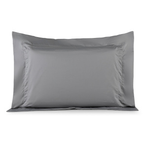 Roupa de Cama Lençol Solteiro Pádua 400 Fios Egípcio 100% Algodão Bordado Ponto Ajour 03 Peças - Concreto