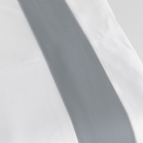 Roupa de Cama Queen Atualli 400 Fios 100% Fibra de Bambu 04 Peças - Cinza