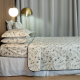 Roupa de Cama Queen Basic Tecido 180 Fios Poliéster 03 Peças - Minimal Floral