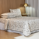 Roupa de Cama Queen Basic Tecido 180 Fios Poliéster 03 Peças - Minimal Floral