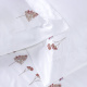 Roupa de Cama Queen Bordada Sierra 400 Fios Egípcios 100% Algodão 04 Peças - Branco