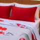 Roupa de Cama Queen Enlace Percal 400 Fios 2,40m x 2,60m 04 Peças - Lovely