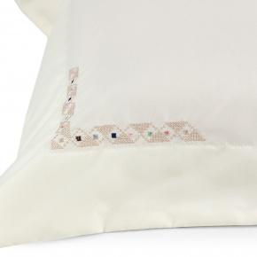 Roupa de Cama Queen Harmony 400 Fios Aveludado 04 Peças - Palha