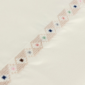 Roupa de Cama Queen Harmony 400 Fios Aveludado 04 Peças - Palha