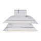 Roupa de Cama Queen Mivy Percal 200 Fios 100% Algodão 2,50m x 2,40m 04 Peças - Estampado