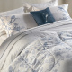 Roupa de Cama Queen Mivy Percal 200 Fios 100% Algodão 2,50m x 2,40m 04 Peças - Estampado