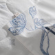 Roupa de Cama Queen Mivy Percal 200 Fios 100% Algodão 2,50m x 2,40m 04 Peças - Estampado