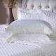 Roupa de Cama Lençol Queen Oliviéri Percal 400 Fios Egípcio Bordado 100% Algodão 04 Peças - Palha