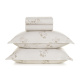 Roupa de Cama Queen Zaya Percal 160 Fios 100% Algodão 2,40m x 2,40m 04 Peças - Estampado