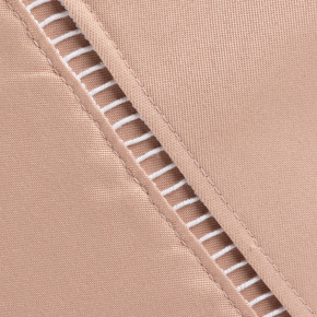 Roupa de Cama Lençol Solteiro Suavit Percal 400 Fios Ponto Palito 03 Peças - Rosê
