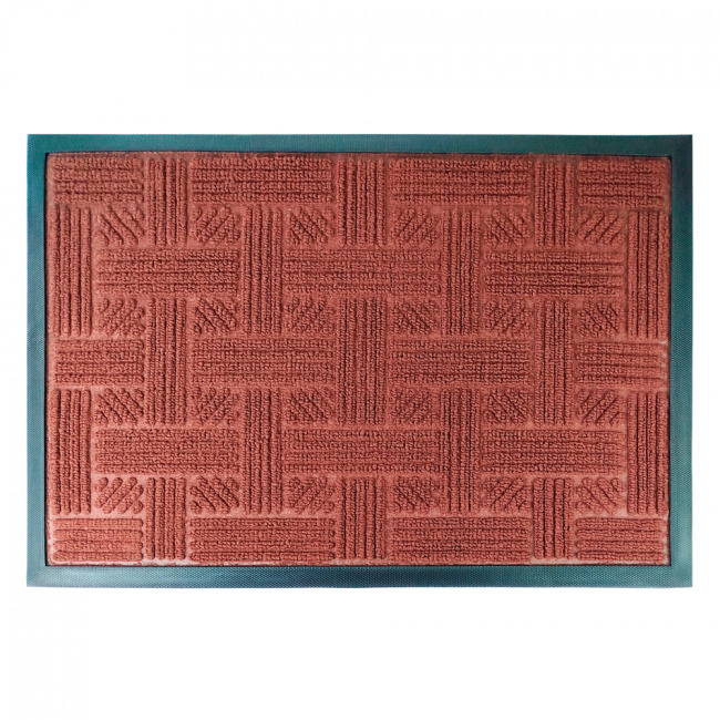 Tapete Antiderrapante Capacho Toril 60cm x 40cm 01 Peça - Terracota