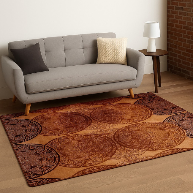Tapete Velvet Belga 1,40m x 2,00m 01 Peça - Suede