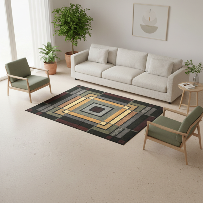 Tapete Velvet Belga 1,00m x 1,50m 01 Peça - Savelli