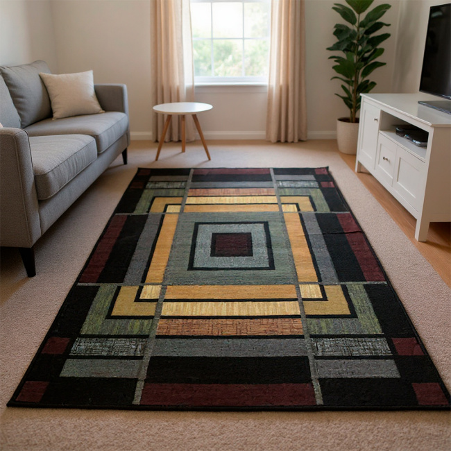 Tapete Sala ou Quarto Velvet Belga Antiderrapante Moderno Luxo 2,00m x 2,30m - Savelli