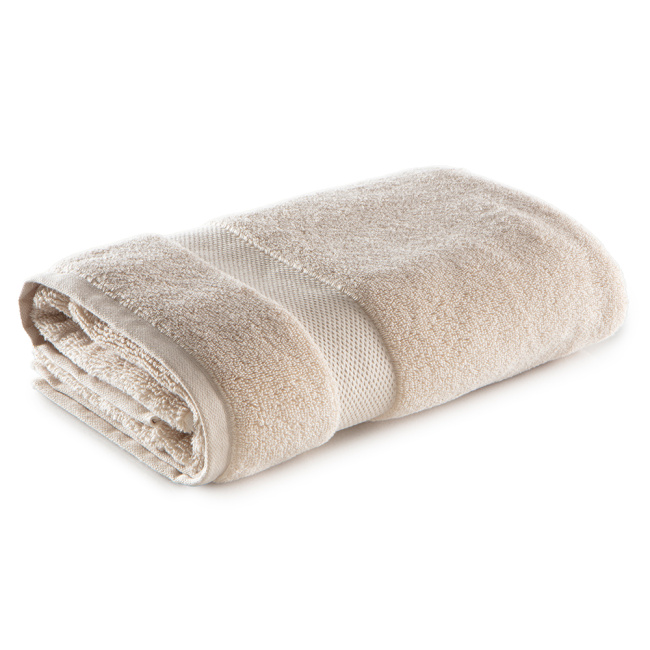 Toalha de Banho Twist Banhão Toque Macio Gigante 1,50m x 80cm Algodão 500g 01 Peça - Taupe