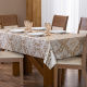 Toalha de Mesa Retangular Térmico 2,50m x 1,40m 6 a 8 Lugares - Folhas