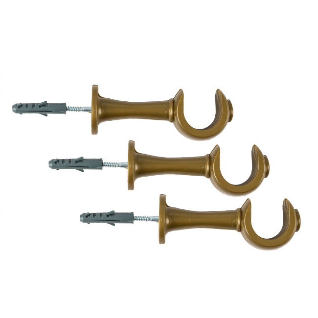 Varão Simples para Cortina de 4 Metros Espessura 28mm - Ouro Velho