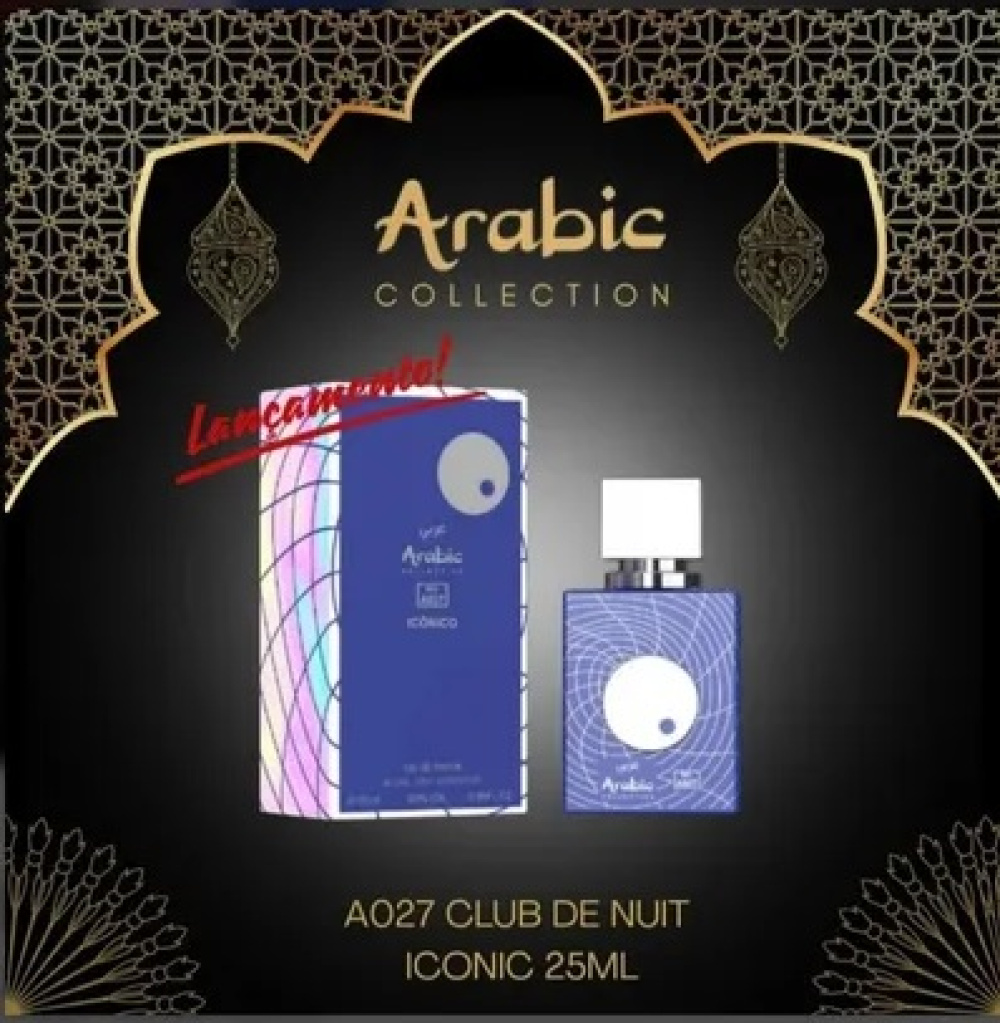 ARABIC A027 CLUB DE NUIT ICÔNICO 25ML - BOUTIQUE BUTTERFLY