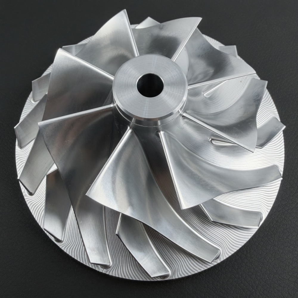 Rotor Billet HX55 72mm 8+8 Paletas para Turbina - BR Catalisadores