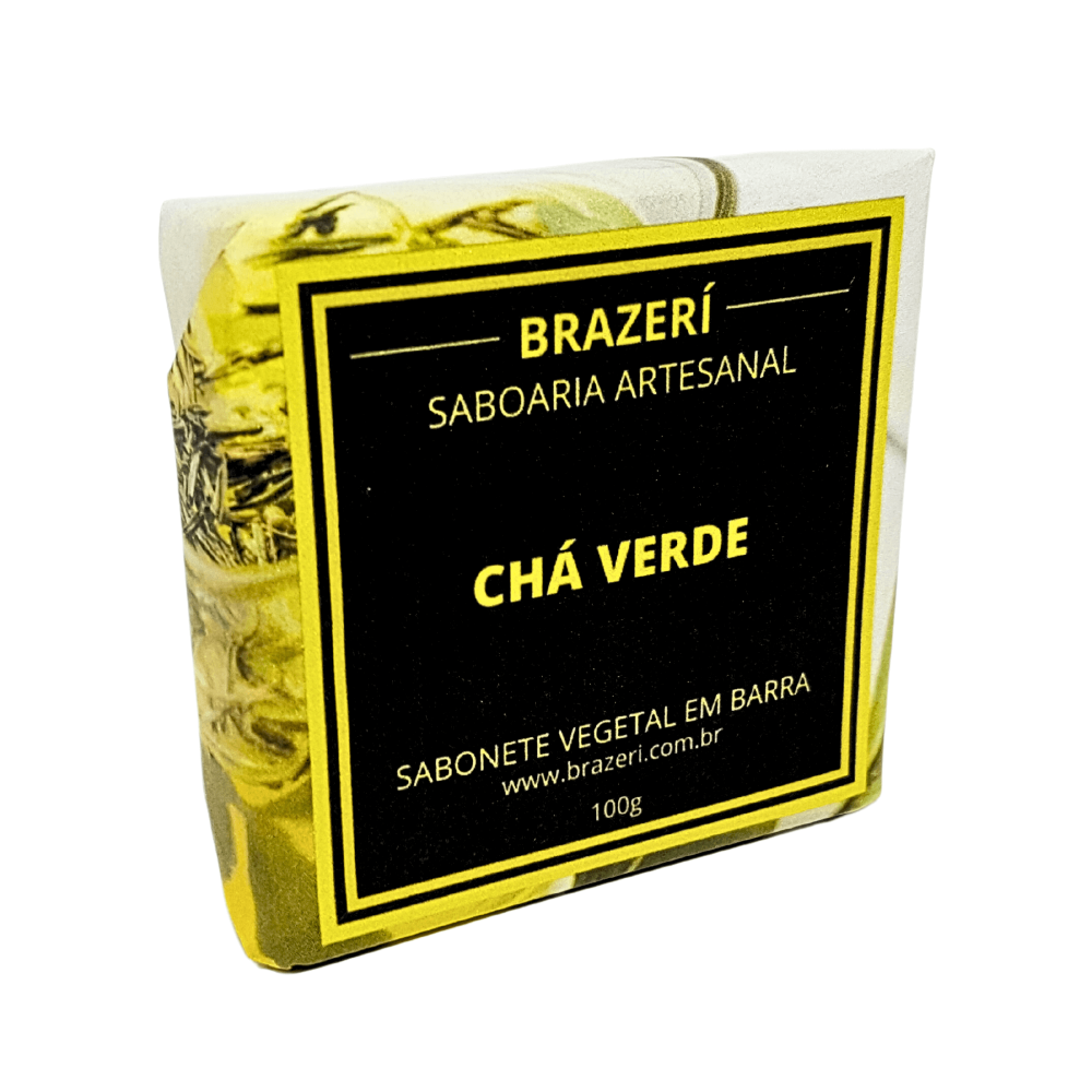 Sabonete Refrescante de Chá Verde - Brisa Cosméticos