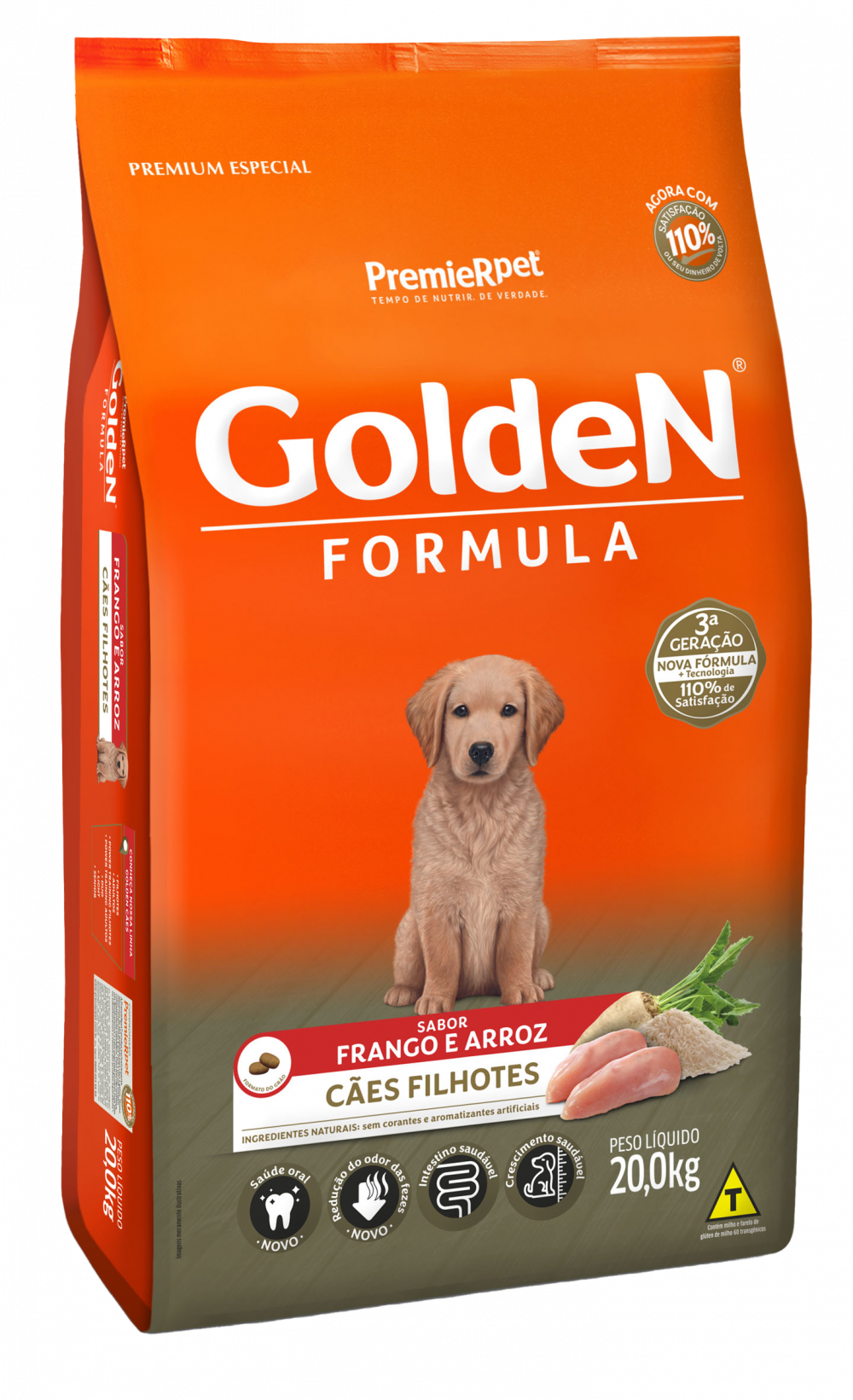 Ra O Seca Golden Formula C Es Filhotes Porte M Dio Frango E Arroz Kg Cabanapet