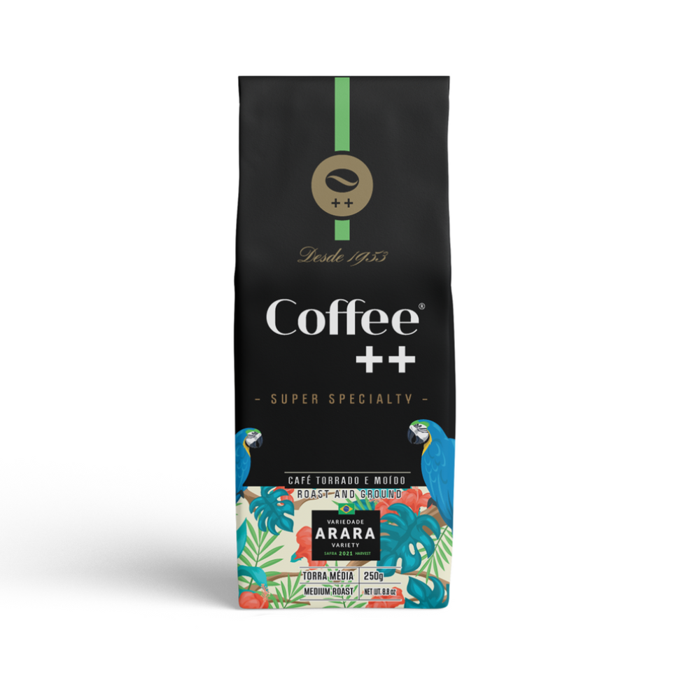Café Coffee++ Arara - 250g Moído - Café Moído - Loja Oficial