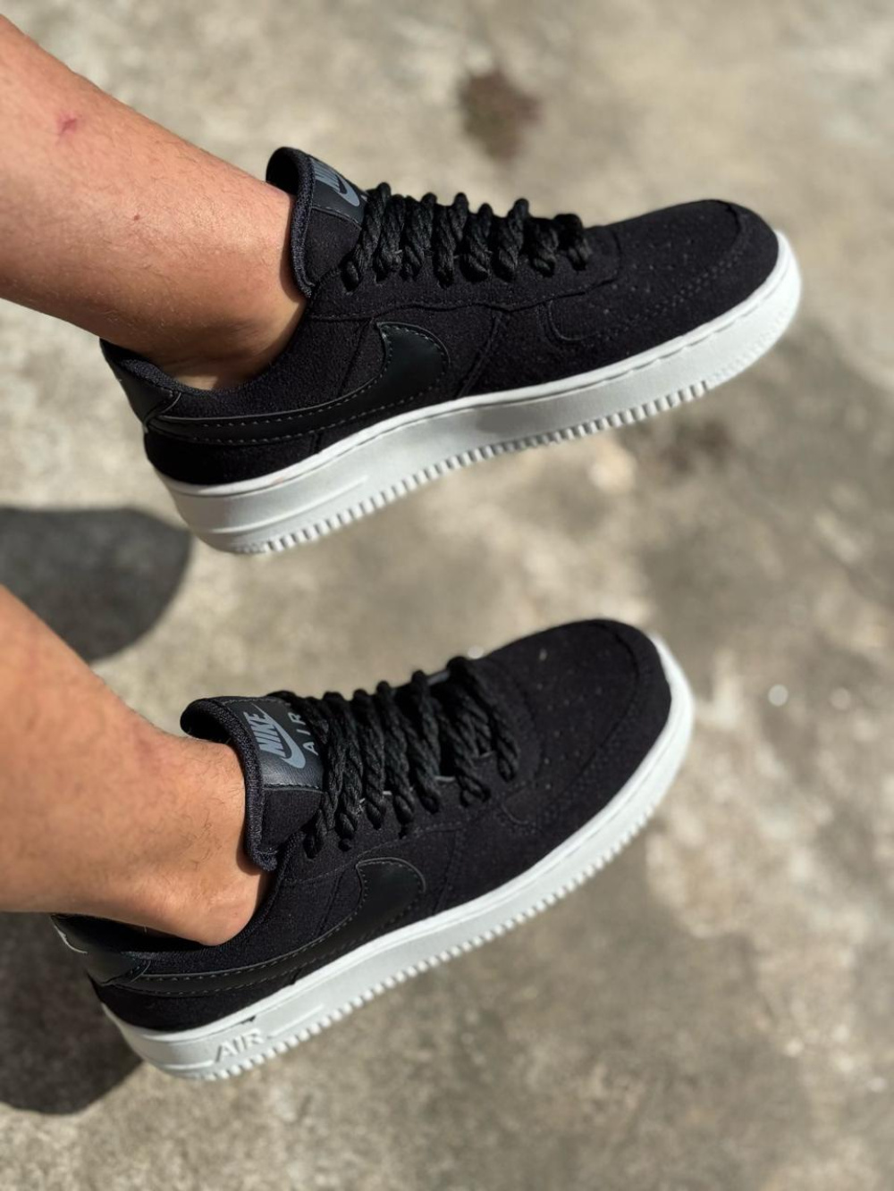 Nike Air Force Cadarço Trançado ATACADO R$69,90 - Calçados NT