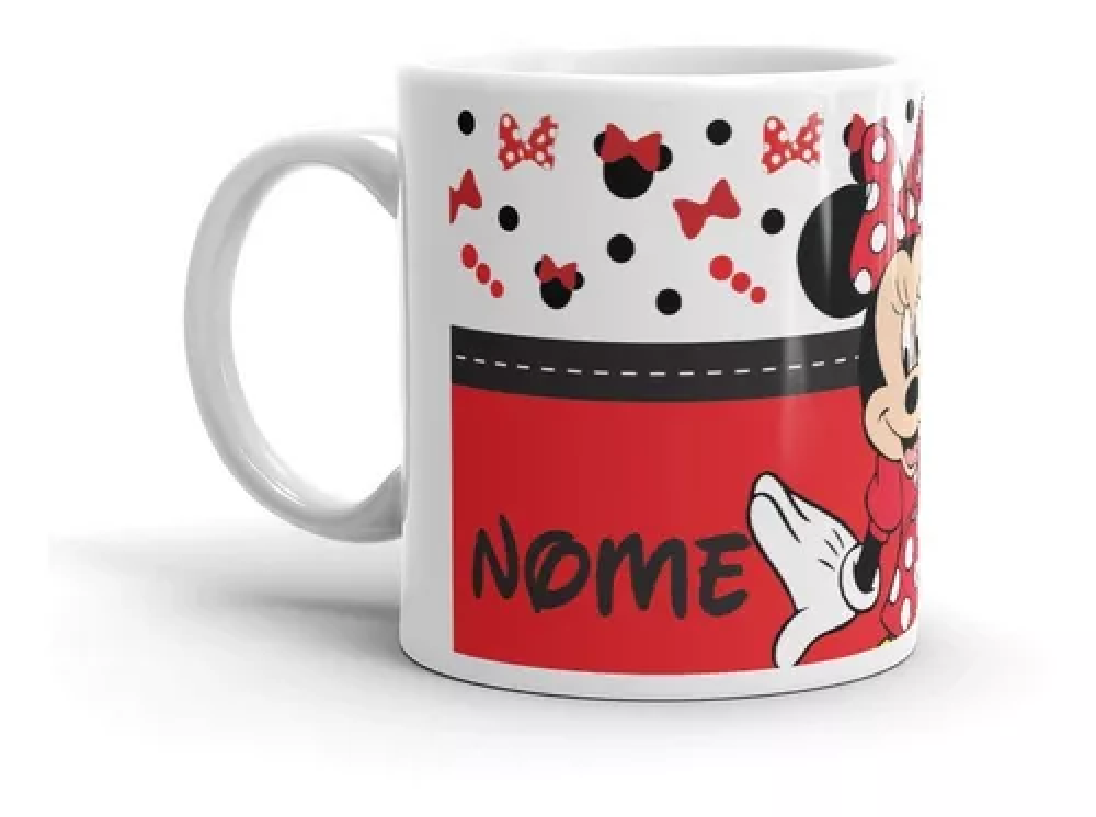 Caneca Minnie Mouse Walt Disney Mickey Capame Shop Mix