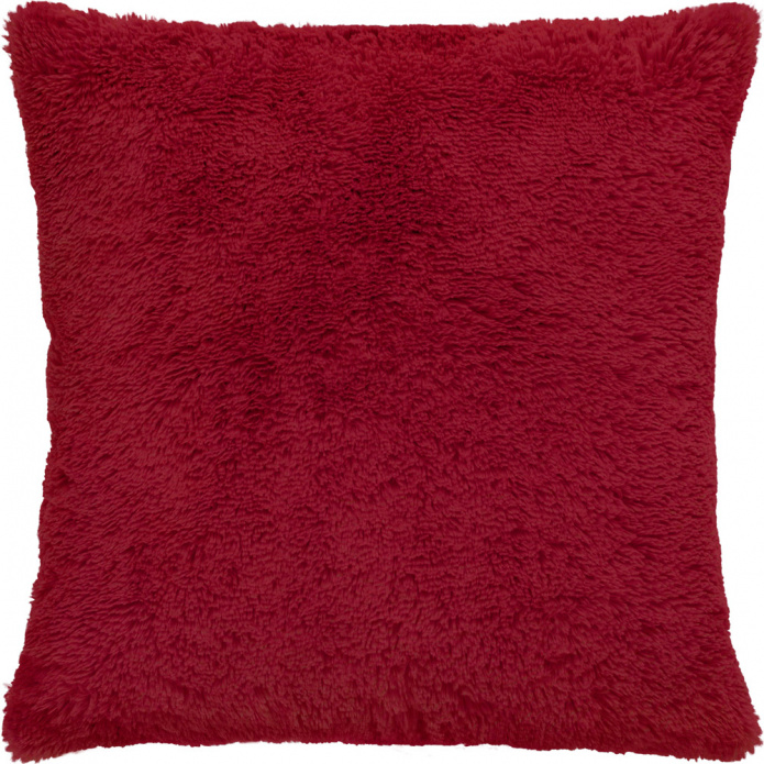 Capa de Almofada Baby Soft Pelúcia - Vermelho