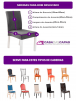Capa de Cadeira Spandex - Chevrom