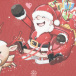 Capa de Cadeira Spandex - Santa Claus