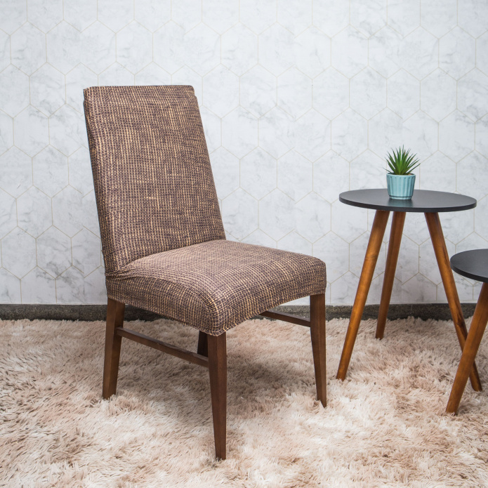Capa de Cadeira Spandex- Wood