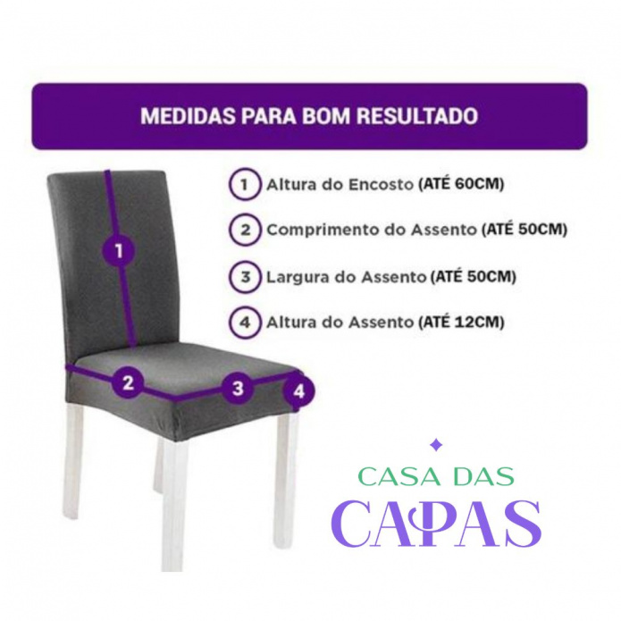 Capa de Cadeira Spandex - Indiano