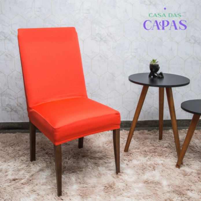 Capa de Cadeira Spandex - Laranja