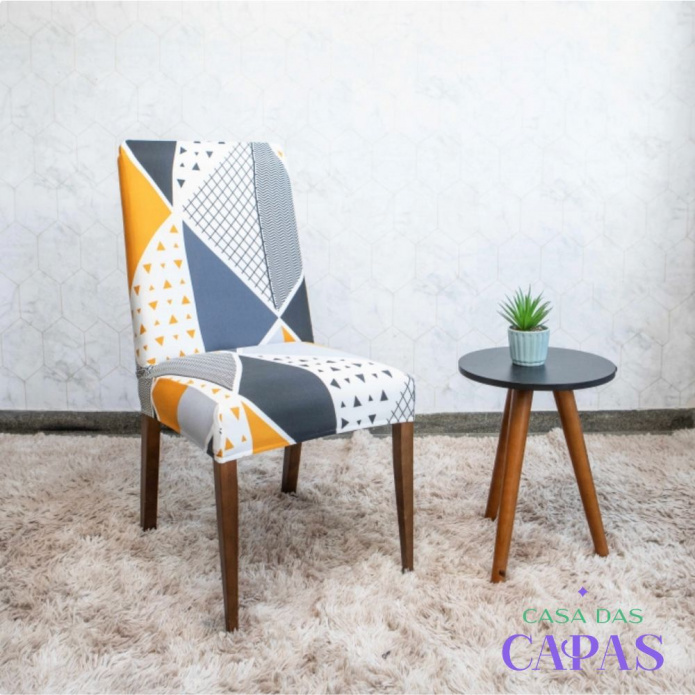 Capa de Cadeira Spandex - Zig Zag