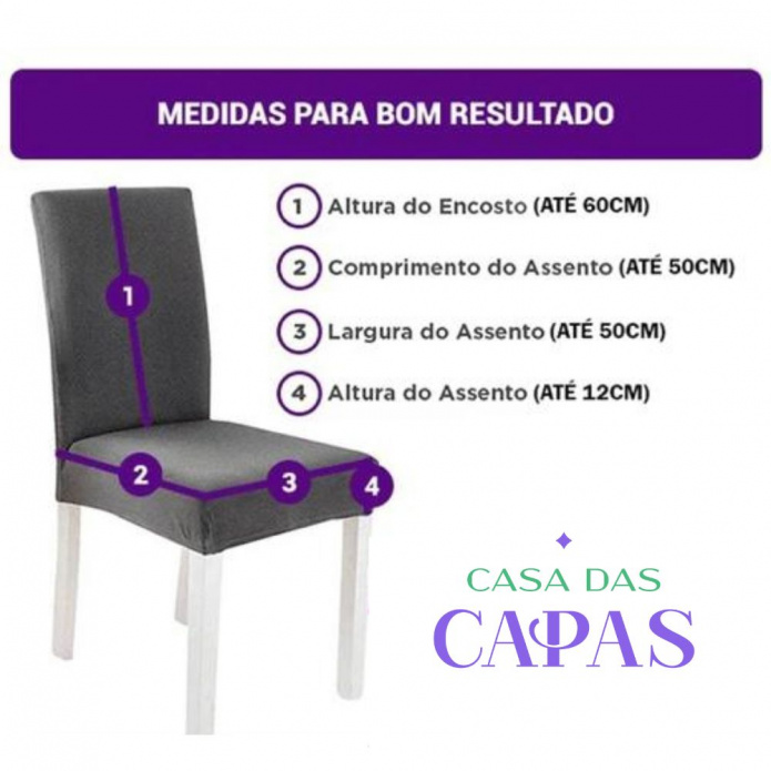 Capa de Cadeira Veludo #Vermelha