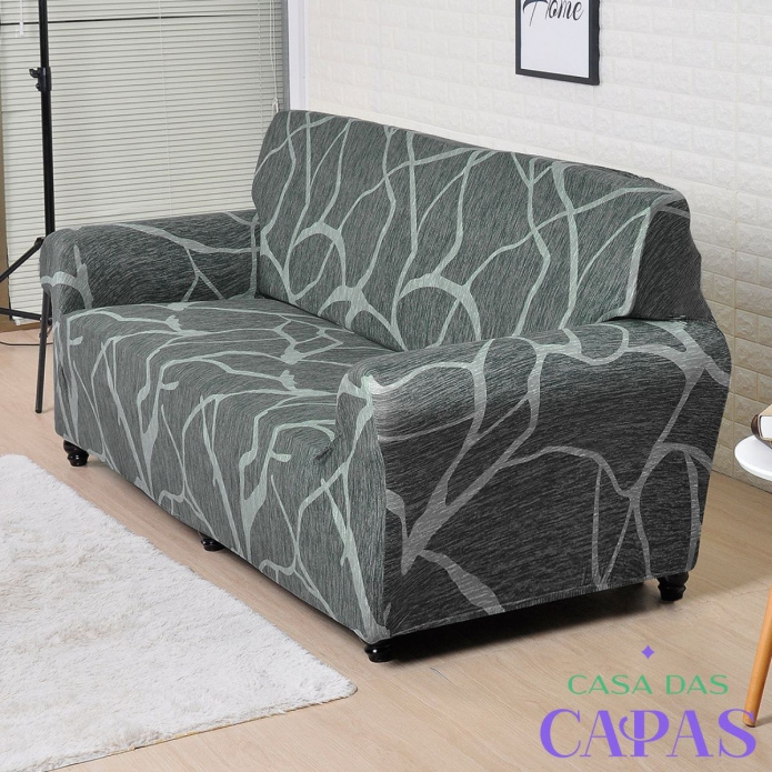 Capa de Sofá Spandex Premium - Croco