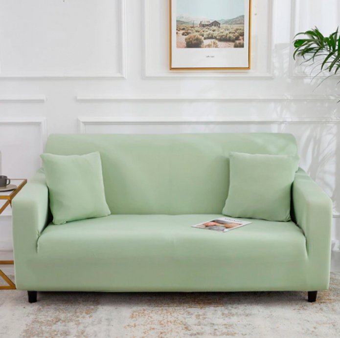 Capa de Sofá Spandex Premium - Light Green