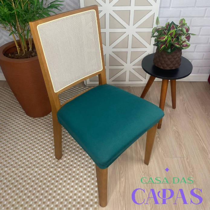 Capa para Assento de Cadeira - Verde Musgo