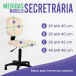 Capa para Cadeira de Escritório - SECRETÁRIA