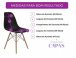 Capa Spandex Cadeira Eames Eiffel- Branca