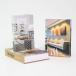 Conjunto Caixa Porta Objetos/Livro Decorativa Luxo -Harmonia