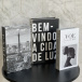 Conjunto Caixa Porta Objetos/Livro Decorativa Luxo - Voe