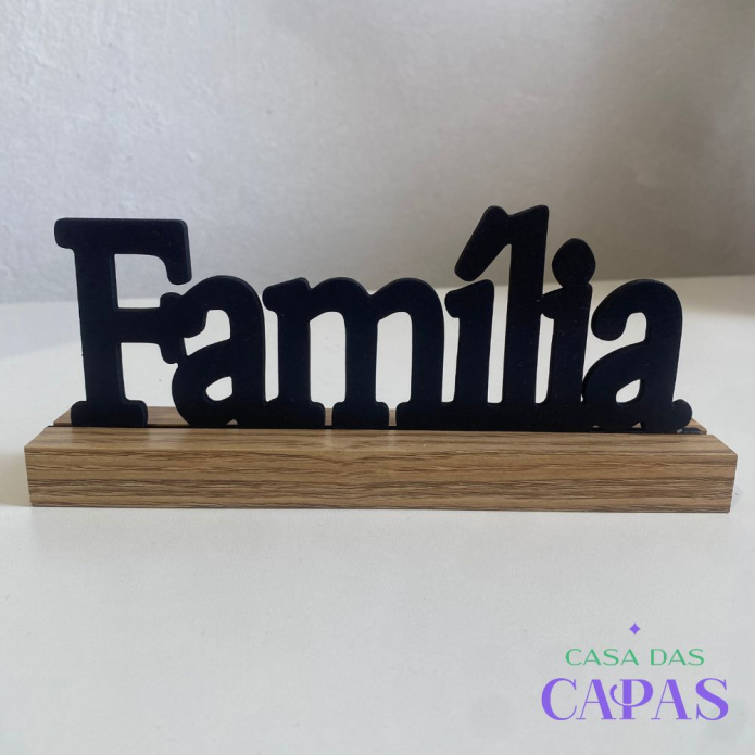Enfeite Decorativo - Familia