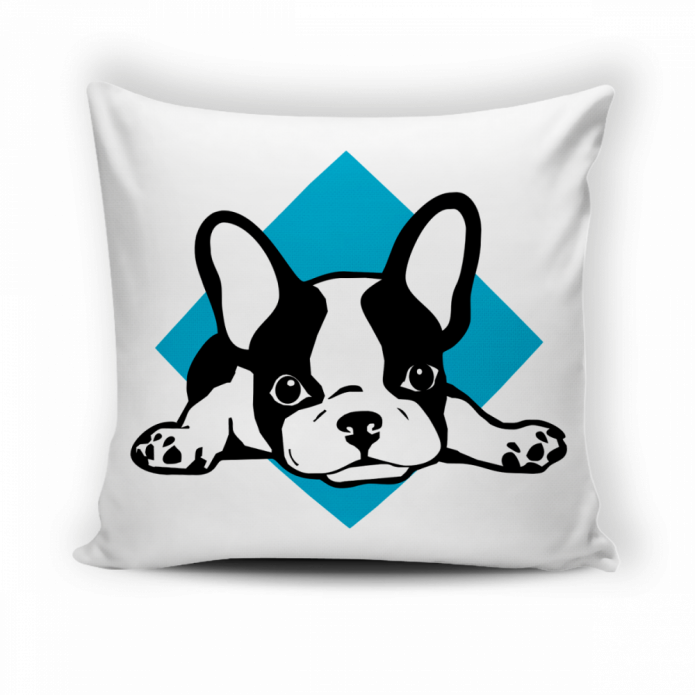 Kit 4 Capas de Almofada Velvet - Bulldog