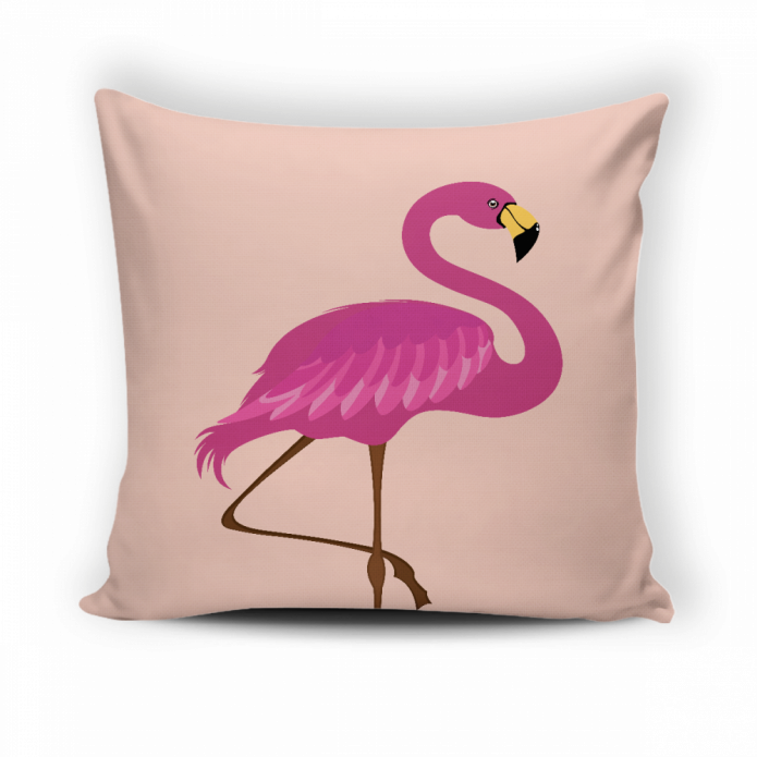 Kit 4 Capas de Almofada - Flamingo