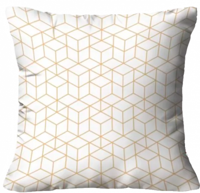 Kit 4 Capas de Almofada - Geométrico