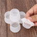 Kit para 4 cadeiras- Protetor para pés de Cadeira de Silicone